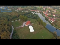 알루미늄 측벽을 가진 옥외 연회 사건을 위한 모양 구조 큰 당 천막