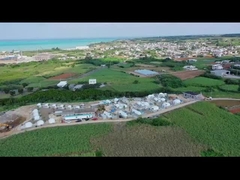 글램핑 럭셔리 야외 PVC 돔 호텔 하우스 돔 텐트 반 돔 텐트 활동