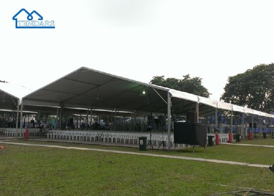 주문 6061/T6 알루미늄 6x12m 중량 마키지 텐트 상업용 이벤트용 방화 retardant Canopy Clear Span 온라인 제조