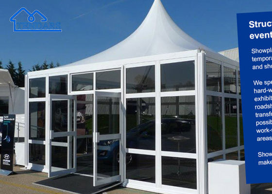 주문 맞춤형 신형 PVC 100% 강수성 3x3m 4x4m 5x5m 6x6m 알루미늄 프레임 마키 페고다 텐트 판매 online manufacture