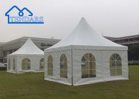 주문 강화 된 알루미늄 프레임 5x8m 알루미늄 파고다 텐트 불 retardant Canopy 온라인 제조