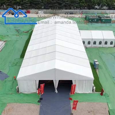 주문 산업용 맞춤 알루미늄 프레임 구조 창고 저장 건물 텐트 online manufacture