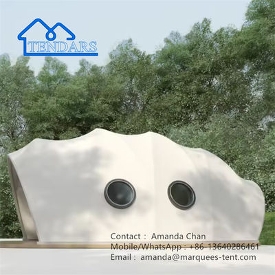 주문 고급 맞춤형 PVDF 코콘 모양 리조트 호텔 텐트 야외 행사 online manufacture