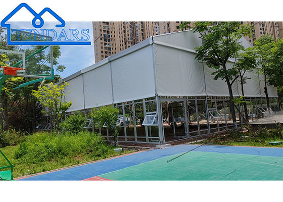 불 retardant 큰 팽창 중량 대리석 텐트 법정 피난처 스포츠 텐트