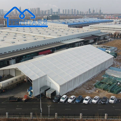 임시 Pvc 산업 창고 저장 텐트 알루미늄 프레임 구조 텐트 대형 저장 텐트 판매
