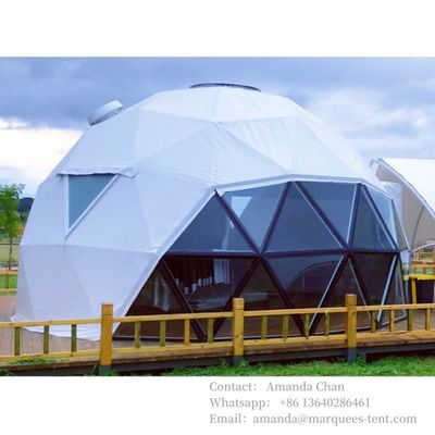 방수 및 방화 Glamping 호텔 돔 텐트 지오데식 캠핑 하우스 야외 행사 리조트
