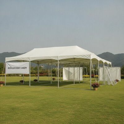 Multi Purpose Versatile Party Marquee Tent Modular Expandable System Any Event Configurable Aluminum Frame Canopy