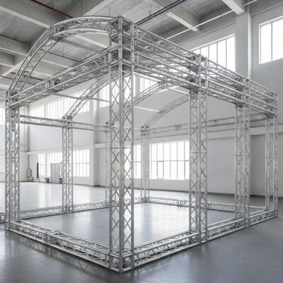 산업용 CNC 정밀 이벤트 구조 무거운 알루미늄 프레임 TUV 인증 독일 무역 박람회 전시장 큰천막